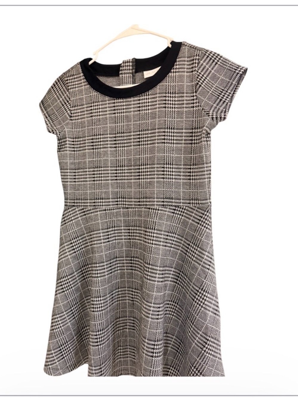 The Children's Place Black & White Dress Good Preowned Condition